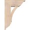 Ekena Millwork Thorton Traditional Smooth Bracket w/ Offset Brace, Douglas Fir, 7 1/2"W x 18"D x 26"H BKT0806X18X26THR01SDF - alternate 4